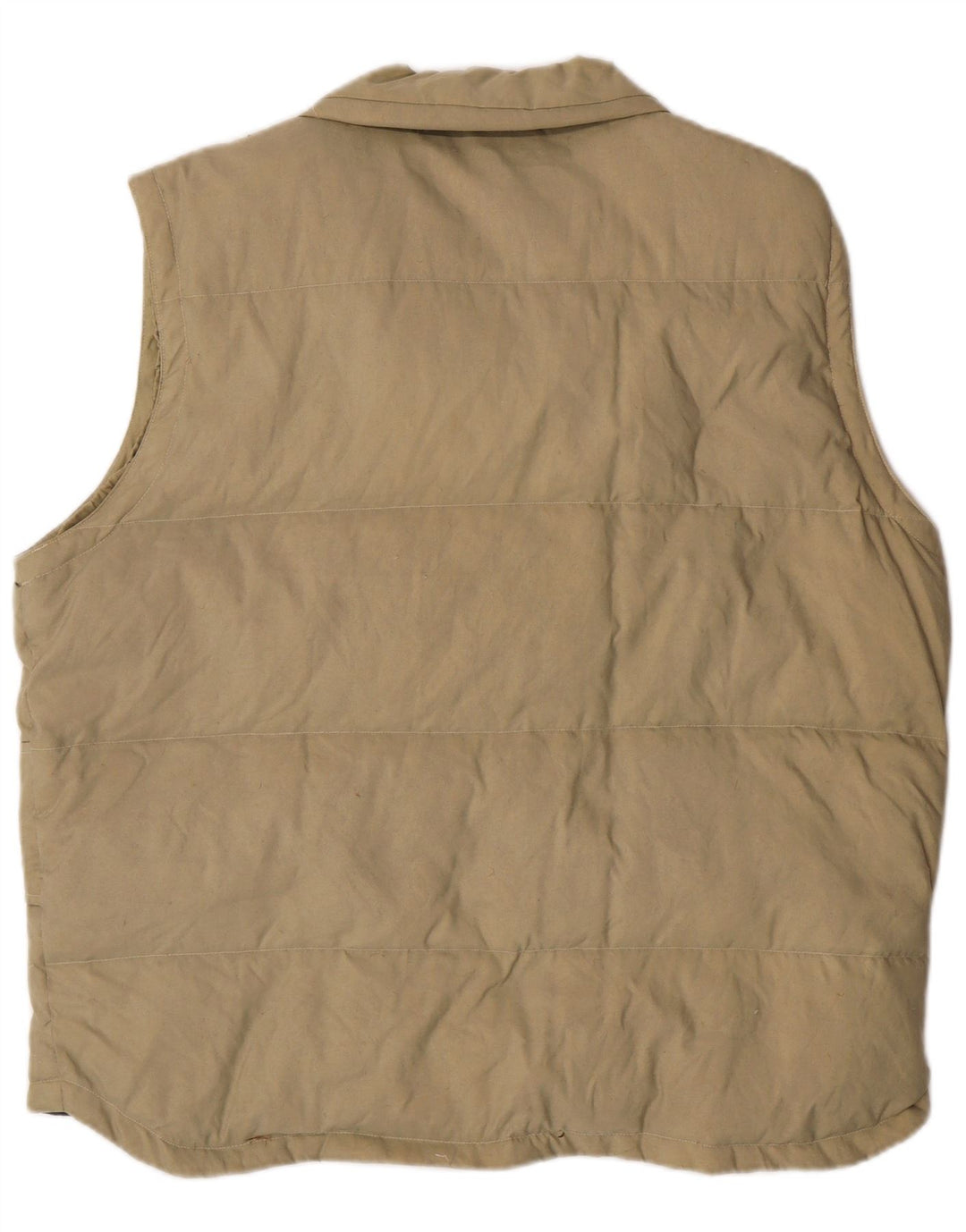 Asics Mens Padded Gilet UK 40 Grande Bege Poliamida