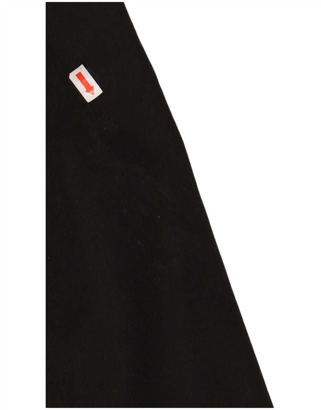 Saia feminina ZARA A-Line médio W28 algodão preto