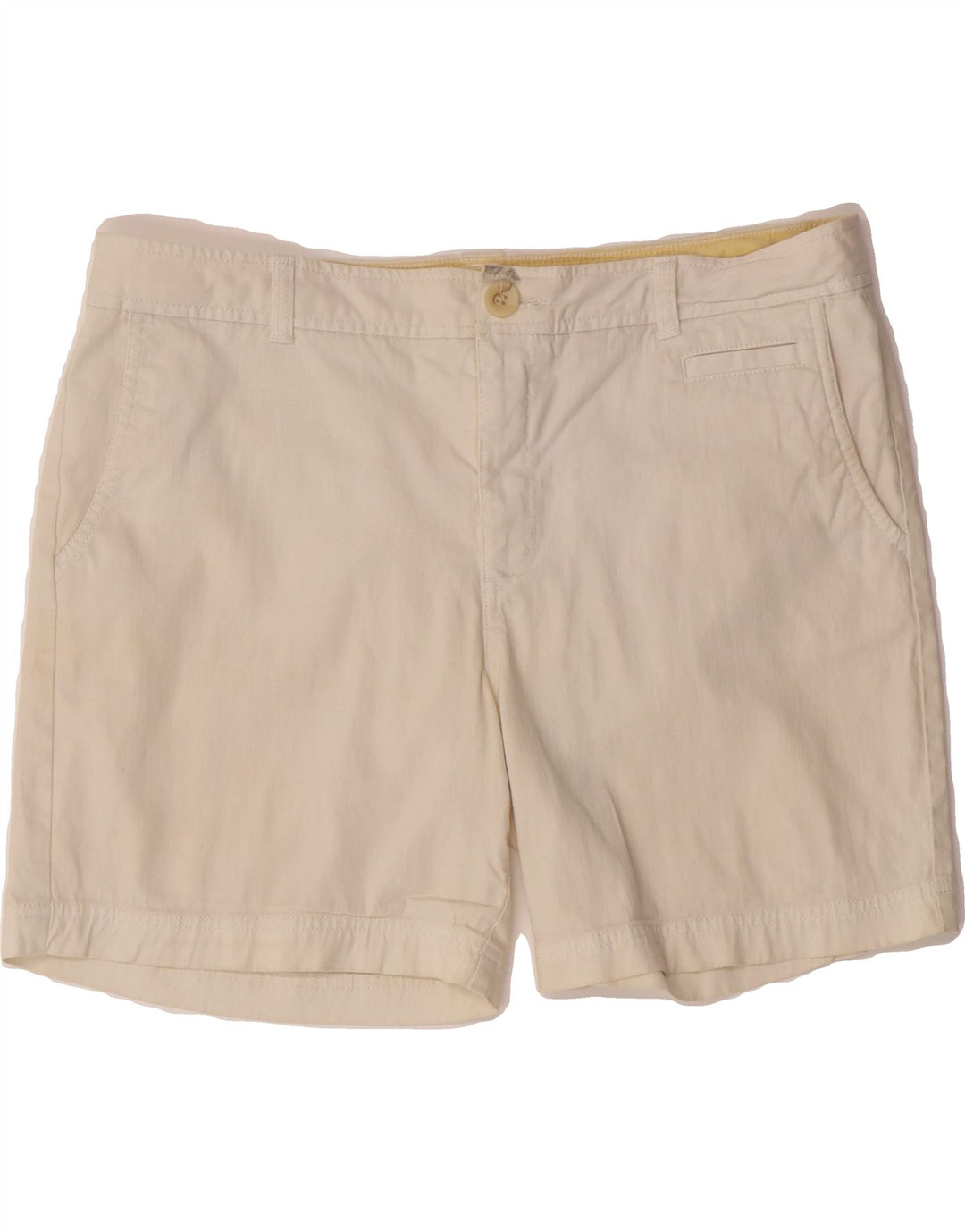 DOCKERS Womens Chino Shorts US 14 XL W36 Off White Cotton Vintage Dockers and Second-Hand Dockers from Messina Hembry 