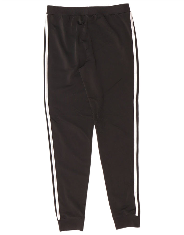 Adidas meninos calças de treino joggers 15-16 anos XL preto poliéster