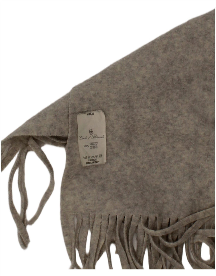 Conte of Florence Lenço retangular de lã masculino tamanho único poliéster cinza