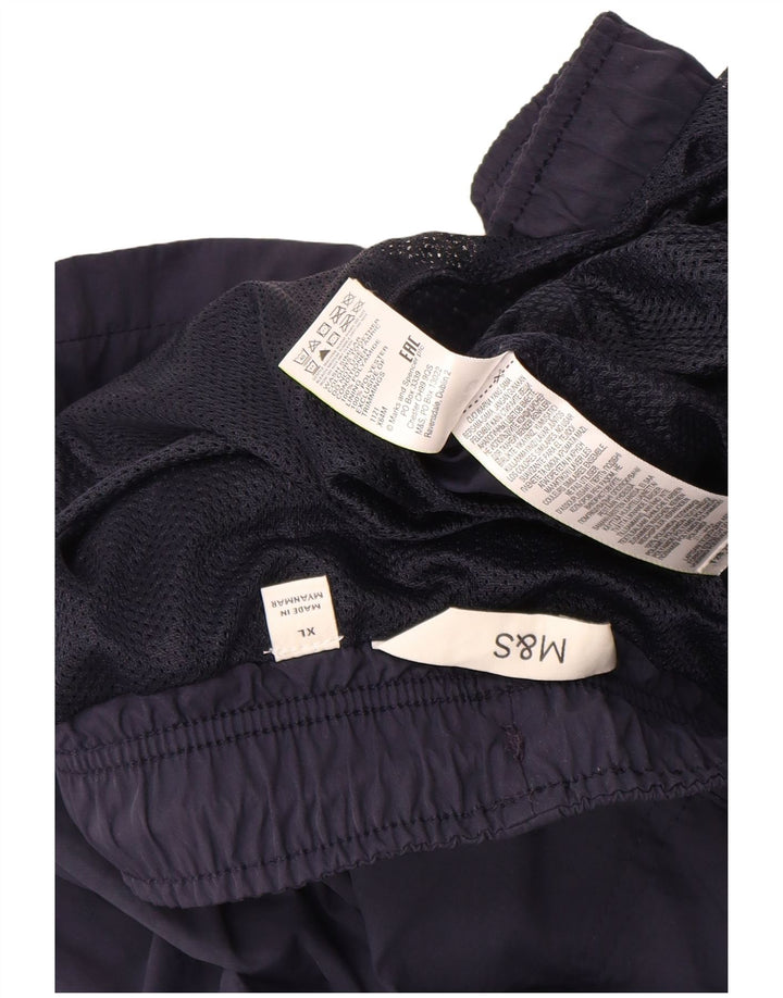 Shorts de natação masculino MARKS & SPENCER XL azul marinho poliamida