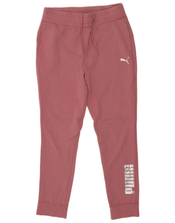 Calça esportiva feminina Puma Graphic Joggers UK 6 XS rosa