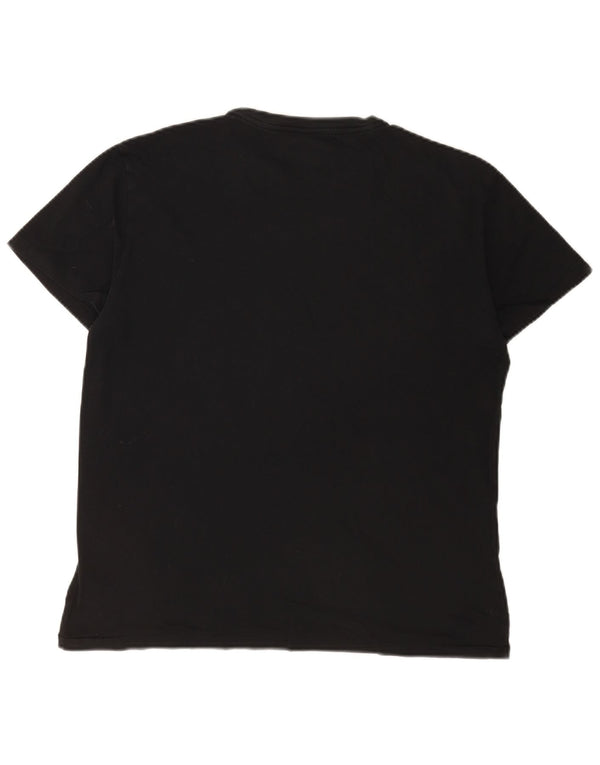 Camiseta masculina Polo Ralph Lauren Top médio algodão preto