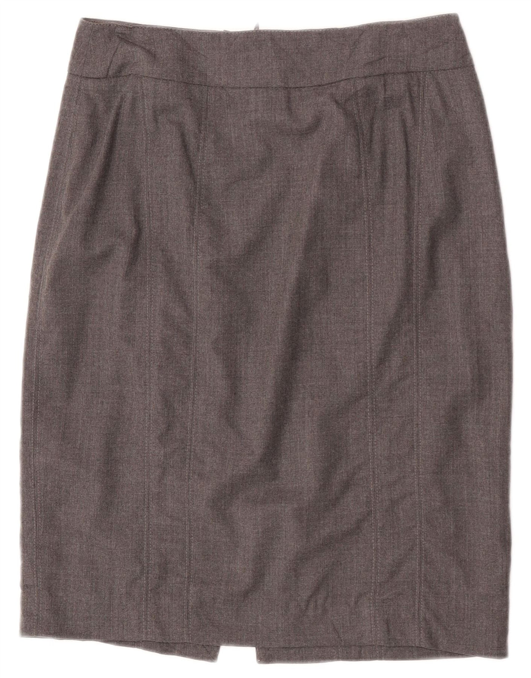 Saia lápis feminina Armani Collezioni IT 42 médio W28 cinza