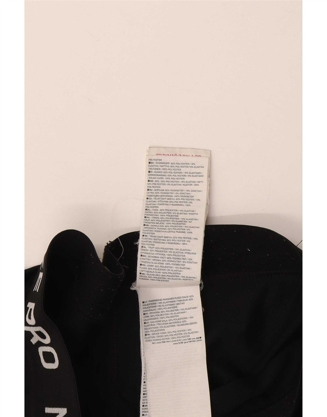 Leggings Nike Feminino UK 10 Pequeno Poliéster Preto