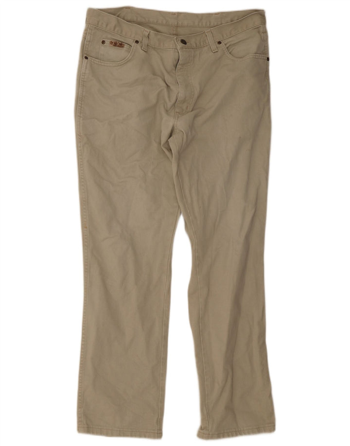 Jeans Wrangler masculino reto W36 L32 verde