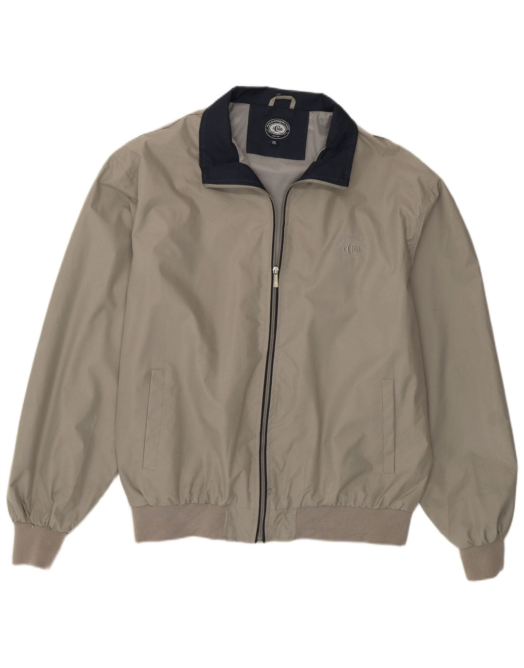 Jaqueta bomber masculina Nazareno Gabrielli UK 44 2XL cinza poliéster