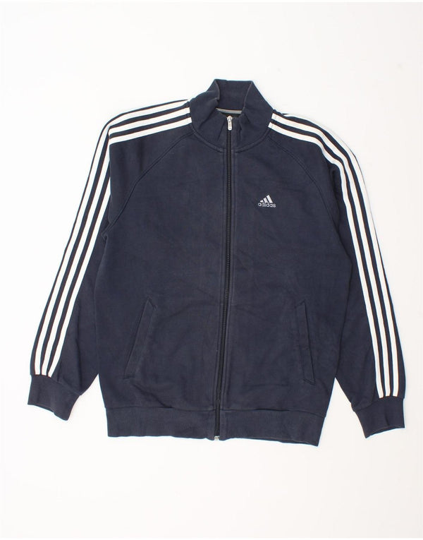 Adidas Mens Clima 365 Tracksuit Top Jacket Pequeno Algodão Azul Marinho