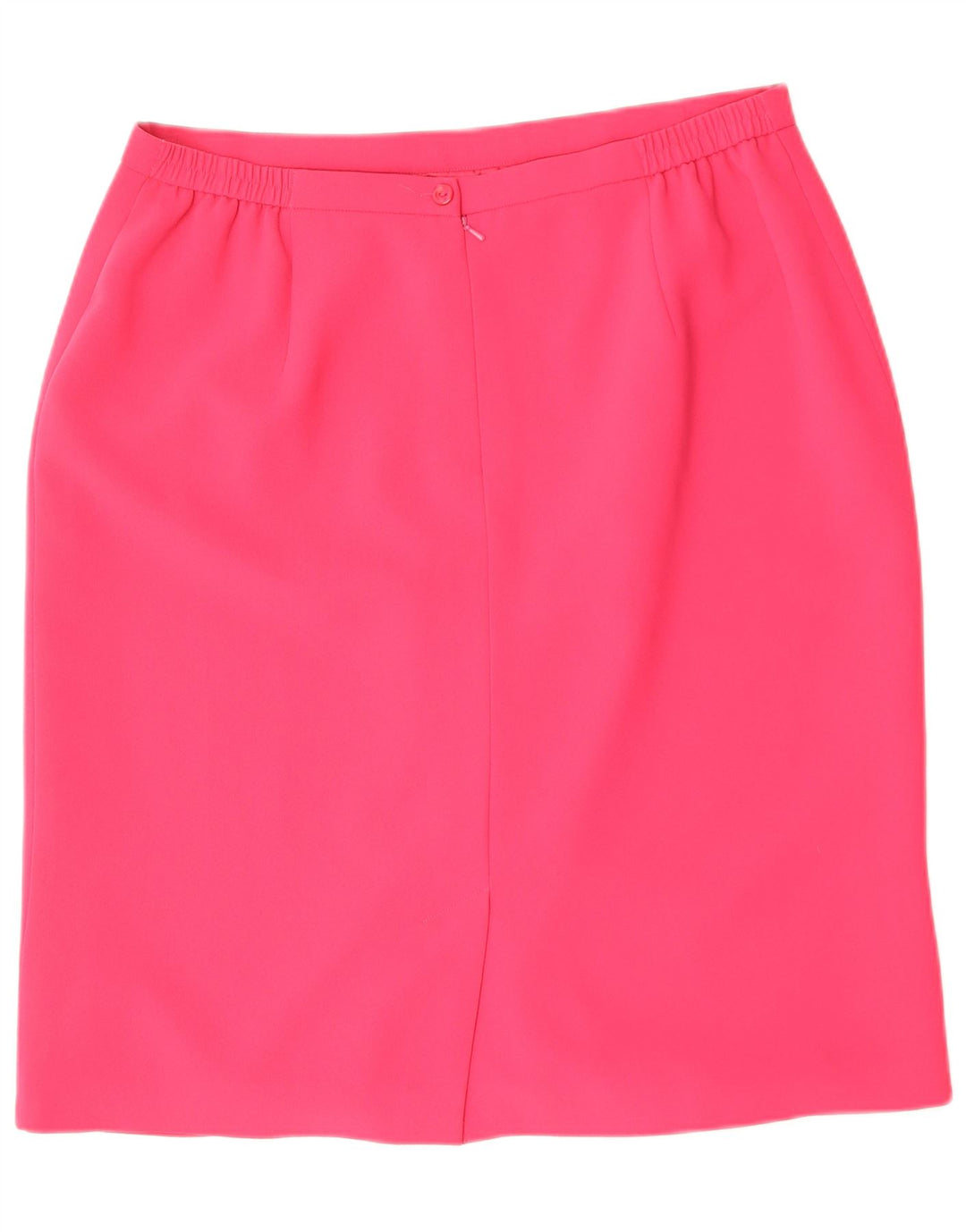 Saia lápis feminina Eastex EU 46 XL W36 poliéster rosa