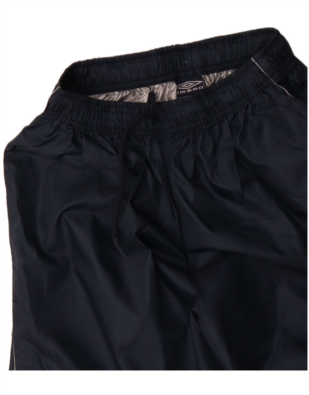 Calça de treino masculina gráfica UMBRO médio azul marinho nylon