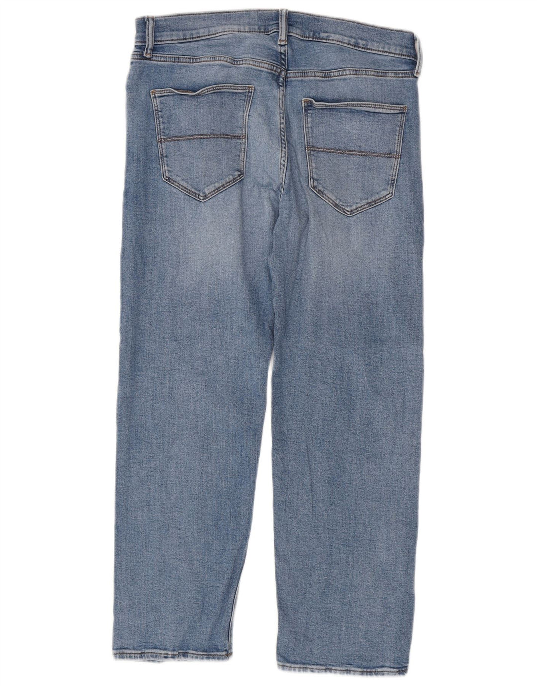 Jeans retos masculinos Marks & Spencer W32 L29 algodão azul