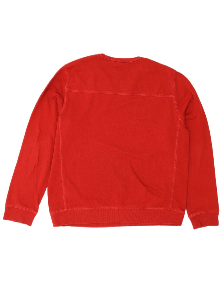 Timberland moletom masculino regular fit jumper grande algodão vermelho