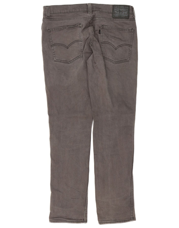 Calça Jeans Levis 511 Slim Masculina W34 L32 Cinza Algodão