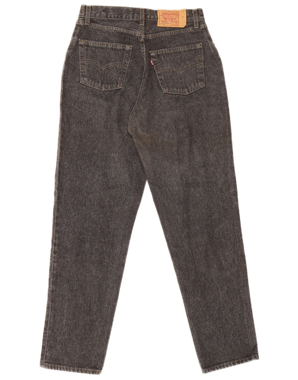 Jeans feminino Levi's 901 Tapered W32 L30 algodão cinza