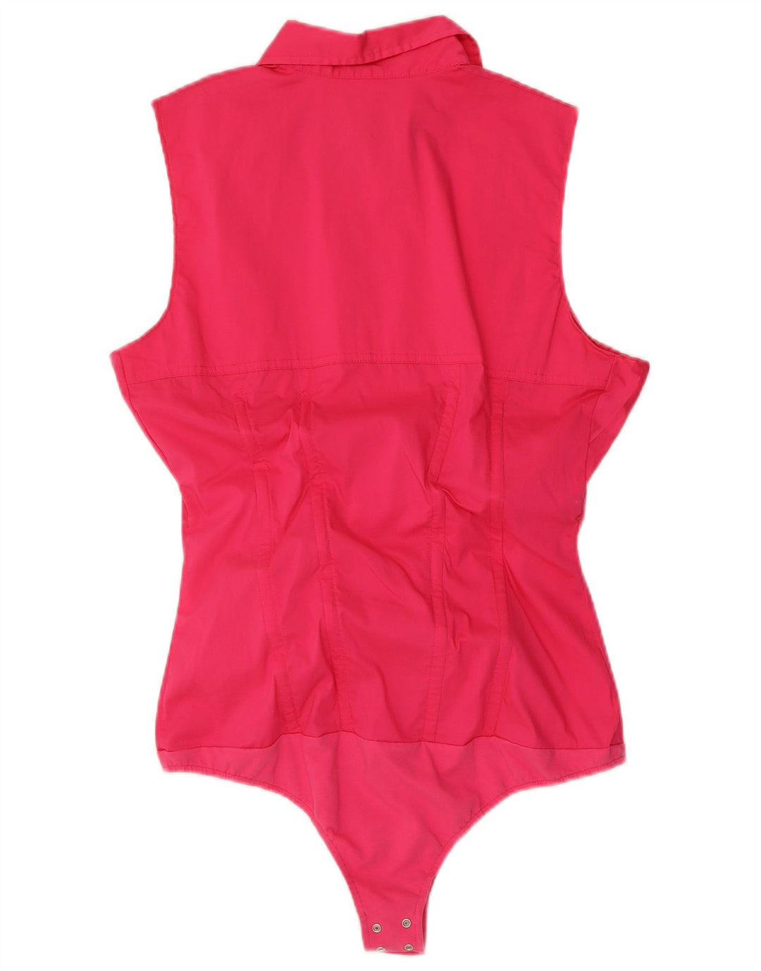 Body feminino sem mangas GUESS UK 14 algodão rosa médio