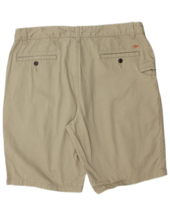 DOCKERS Mens Chino Shorts W36 Grande Algodão Bege