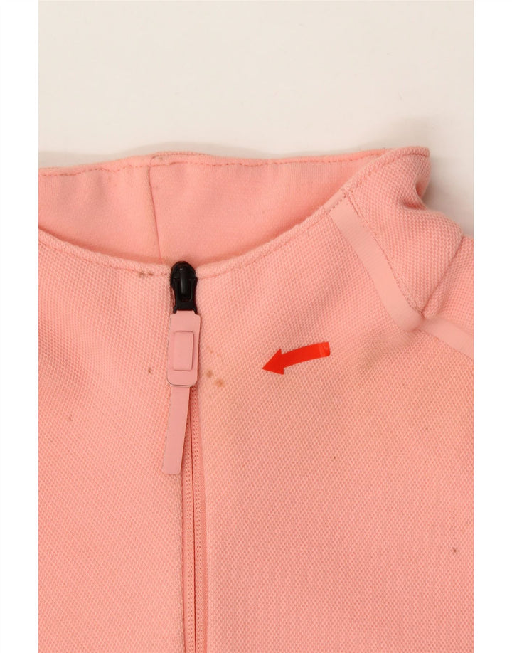 ADIDAS Womens Tracksuit Top Jacket UK 4/6 XS Pink Cotton Vintage Adidas and Second-Hand Adidas from Messina Hembry 