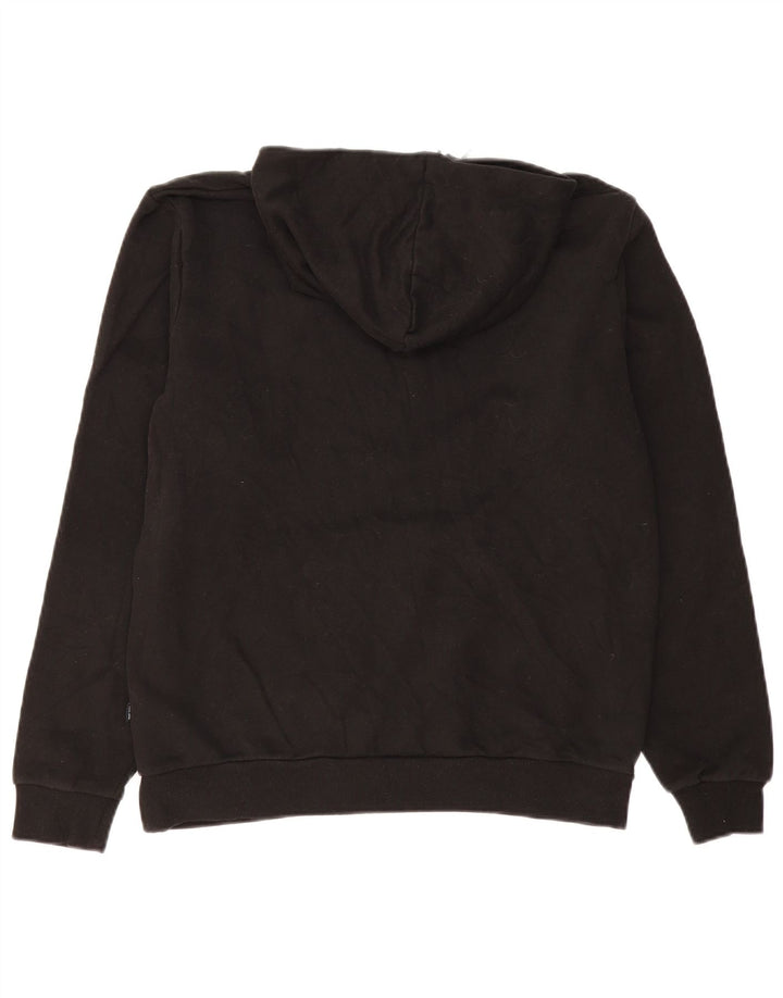 PUMA Mens Hoodie Jumper Médio Algodão Preto