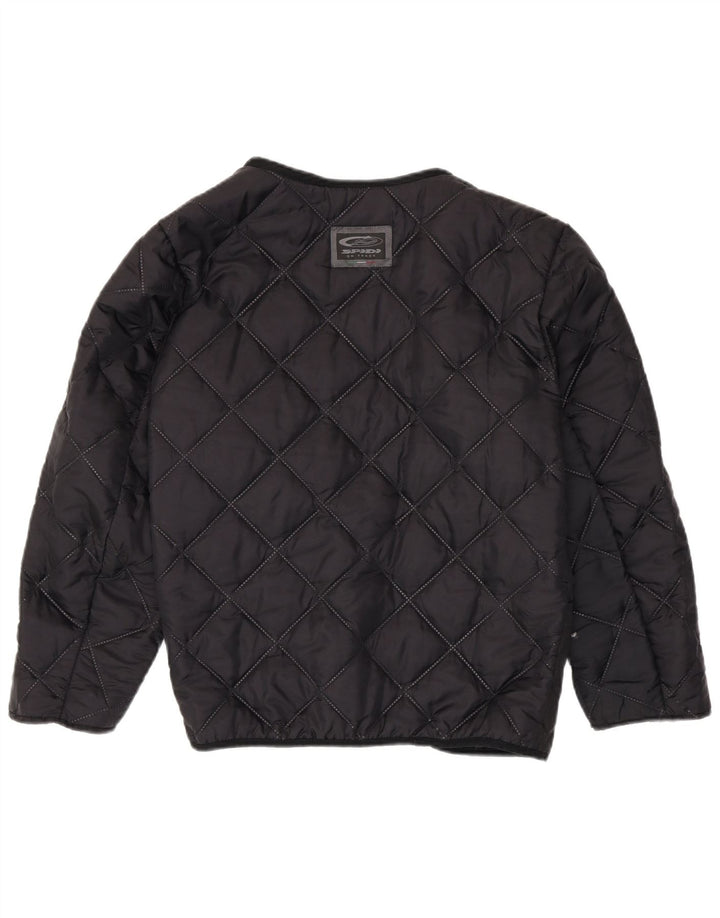Jaqueta acolchoada masculina Spidi UK 38 médio preto