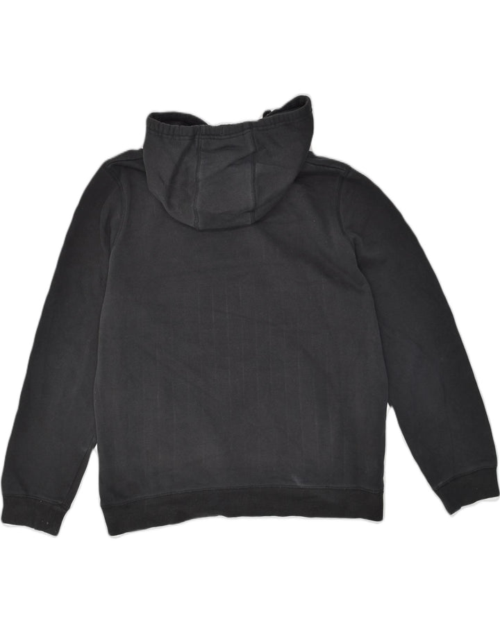 CHAMPION Womens Loose Fit Graphic Hoodie Jumper UK 18 XL Black Cotton | Vintage Champion | Thrift | Second-Hand Champion | Used Clothing | Messina Hembry 