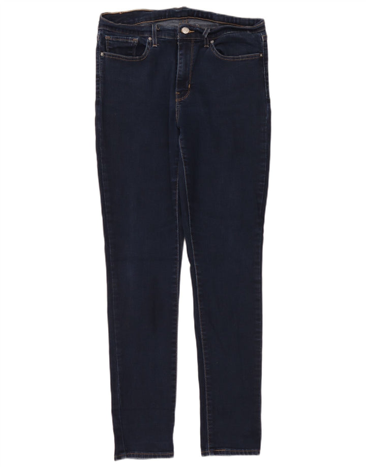 Jeans skinny feminino Levi's W31 L30 algodão azul marinho