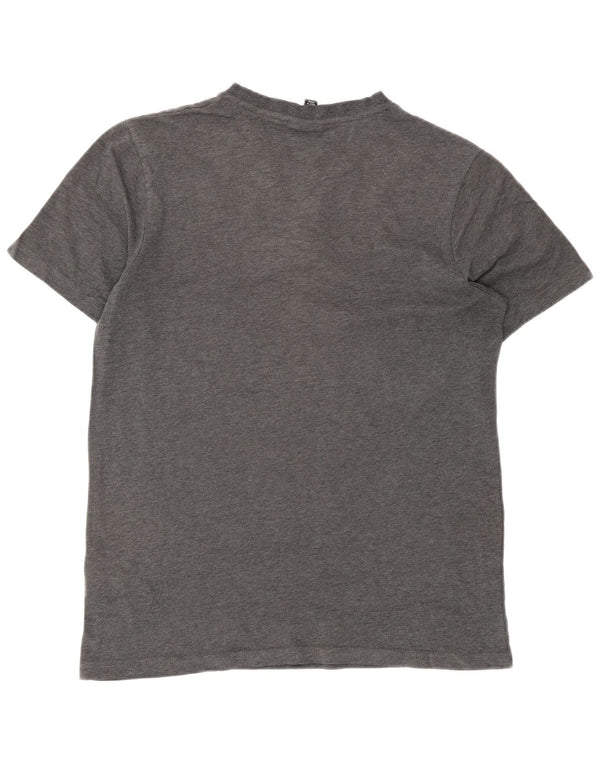 Camiseta masculina Ellesse Top cinza médio algodão