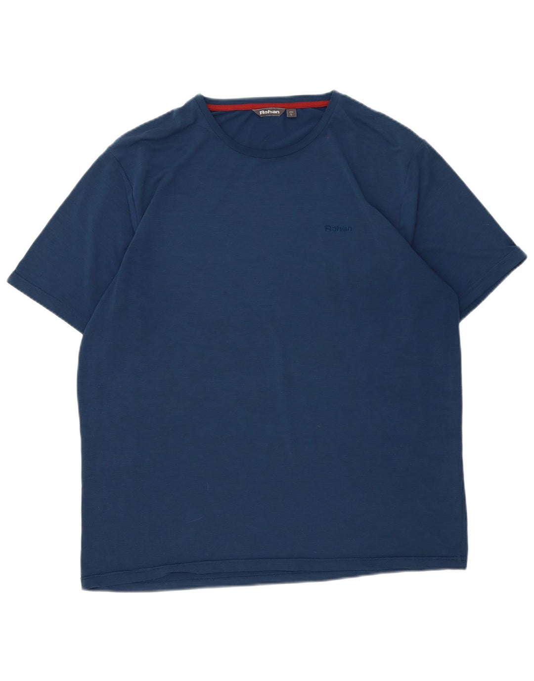 Camiseta masculina Rohan grande poliéster azul marinho