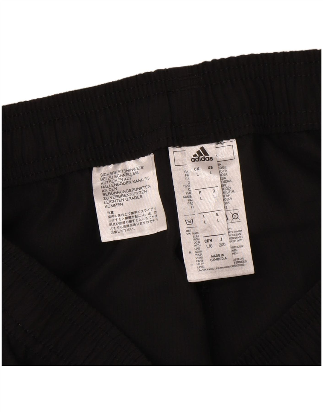 Calça Adidas Aeroready Masculina Grande Poliéster Preto
