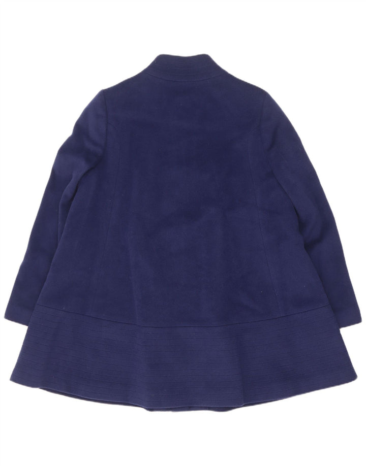 Sobretudo feminino Weill solto EU 40 lã azul marinho médio