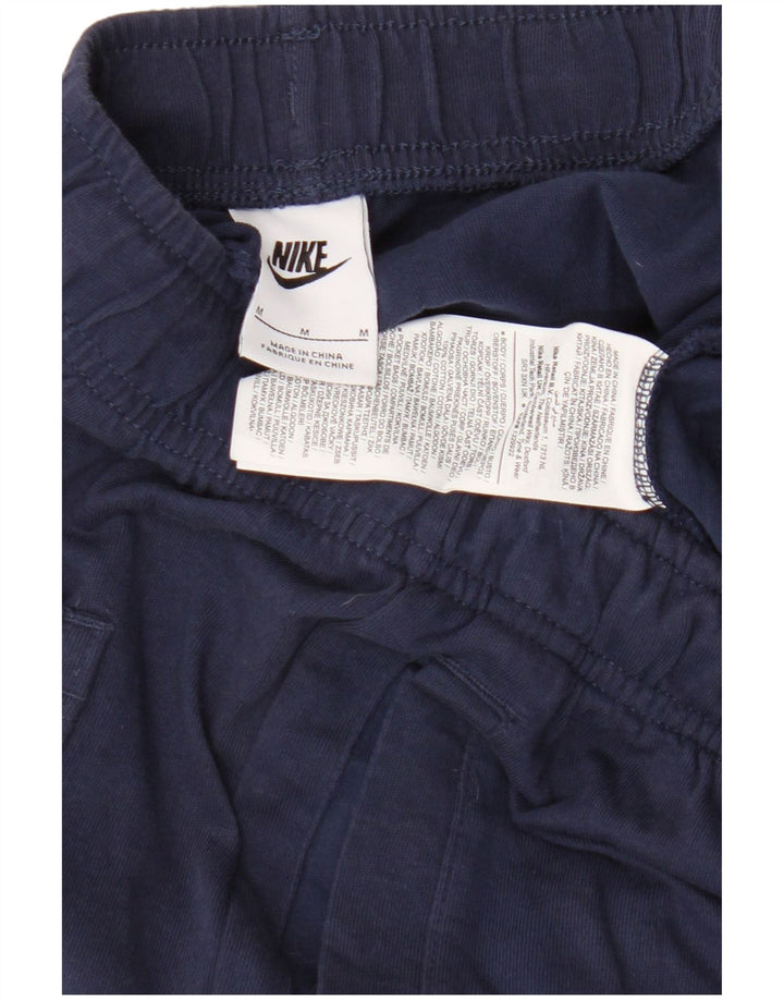Shorts esportivos masculinos Puma médio azul marinho algodão