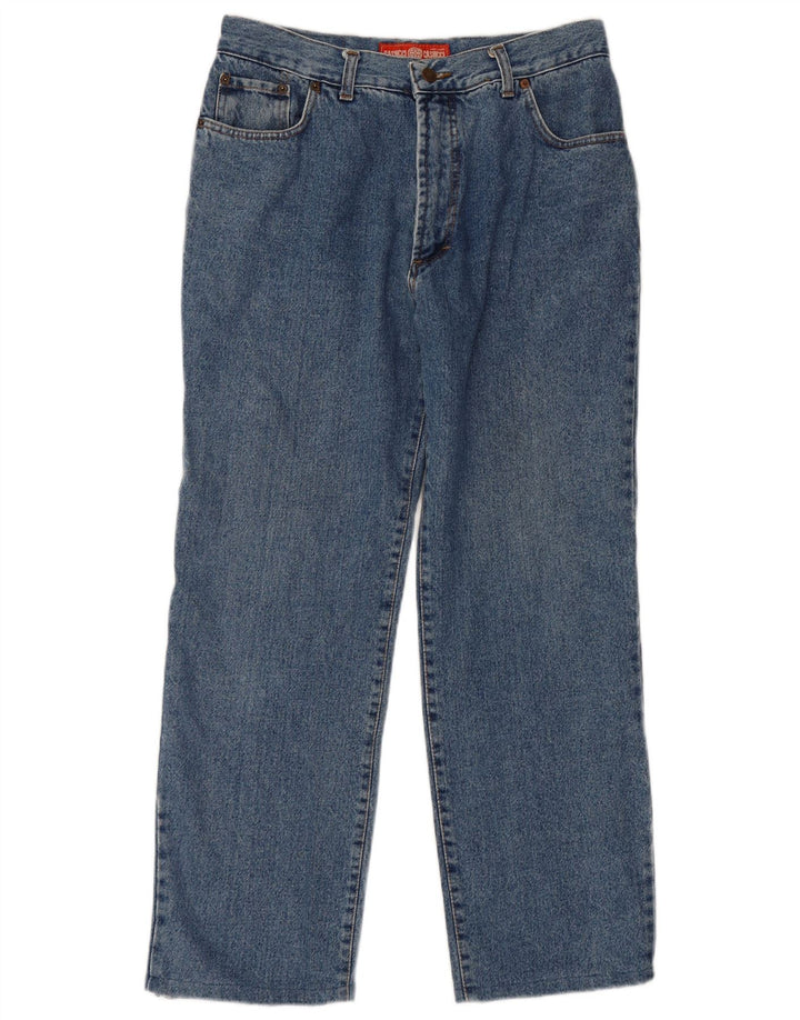 Casucci Calça jeans reta masculina W32 L25 azul poliéster