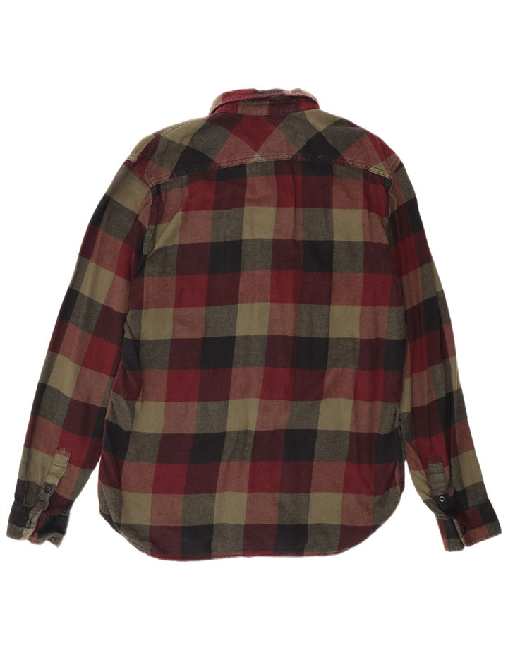 Vans Mens Tailored Fit Flannel Shirt XL Multicolor Check Cotton