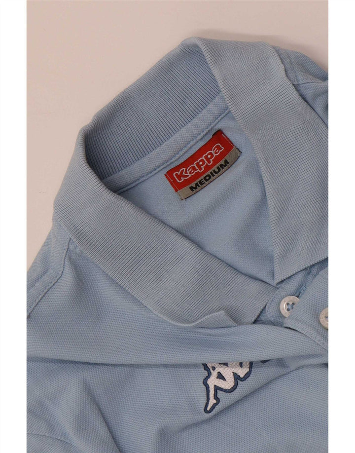Camisa polo masculina Kappa azul médio