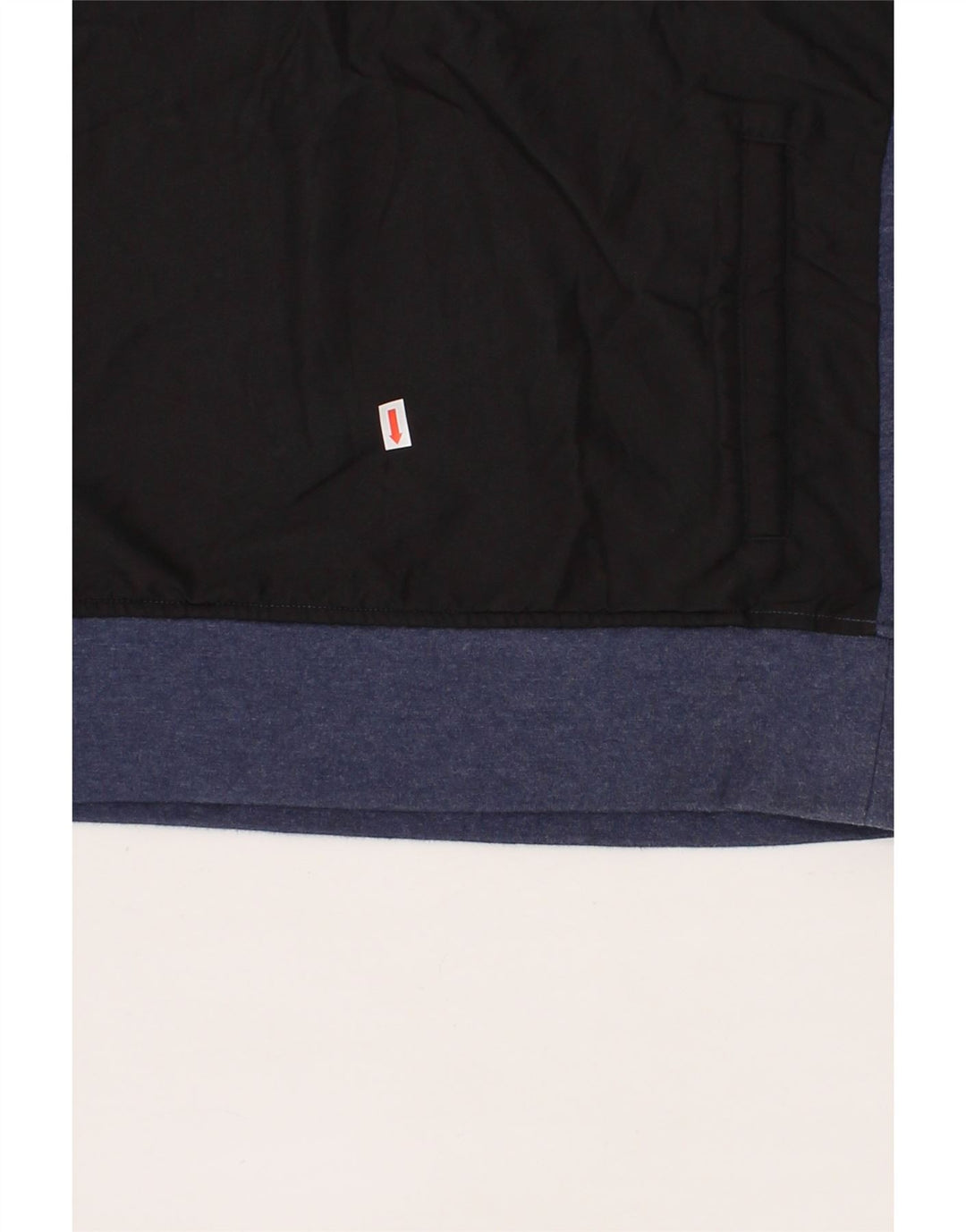 CHAMPION Mens Hoodie Jumper Large Navy Blue Colourblock Cotton Vintage Champion and Second-Hand Champion from Messina Hembry 