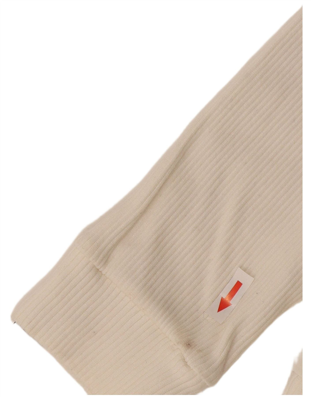 Puma feminino gráfico moletom jumper UK 14 grande algodão branco