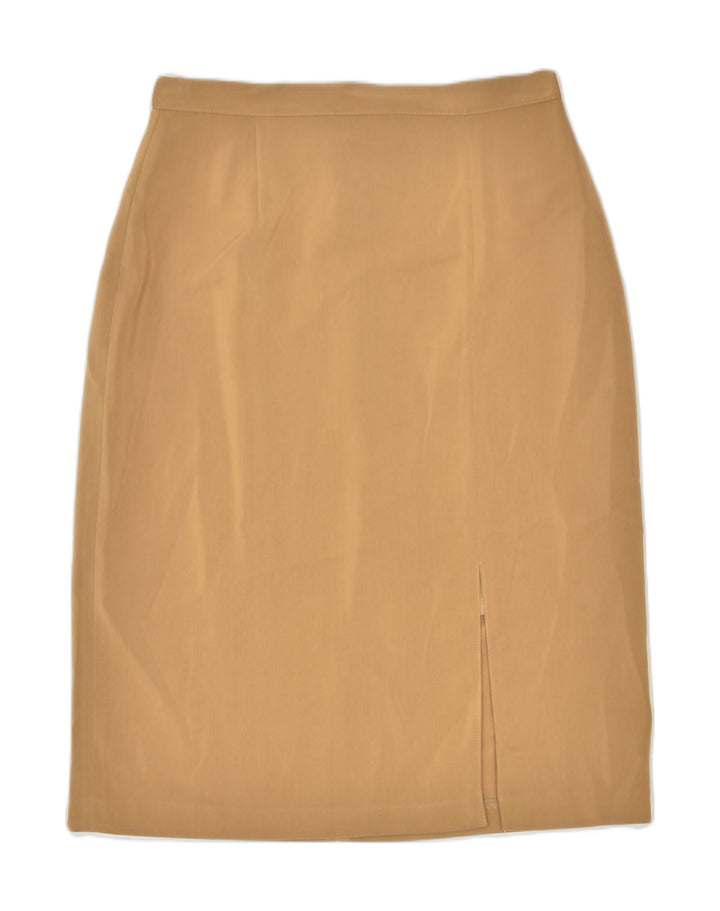 COCONUDA Womens High Waist Pencil Skirt IT 42 Medium W26 Brown | Vintage | Thrift | Second-Hand | Used Clothing | Messina Hembry 