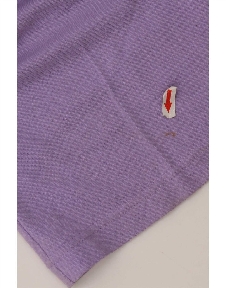 Camisa polo masculina Kappa médio algodão roxo
