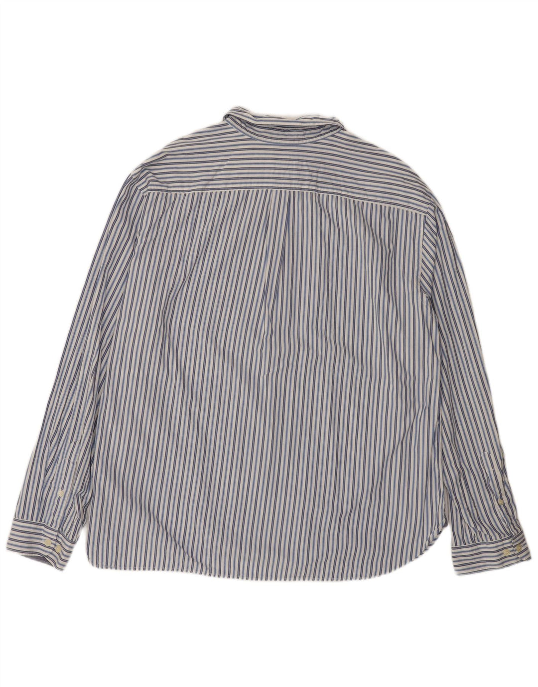 Camisa masculina Dockers 2XL algodão listrado azul