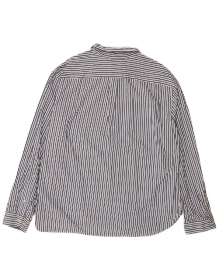 Camisa masculina Dockers 2XL algodão listrado azul