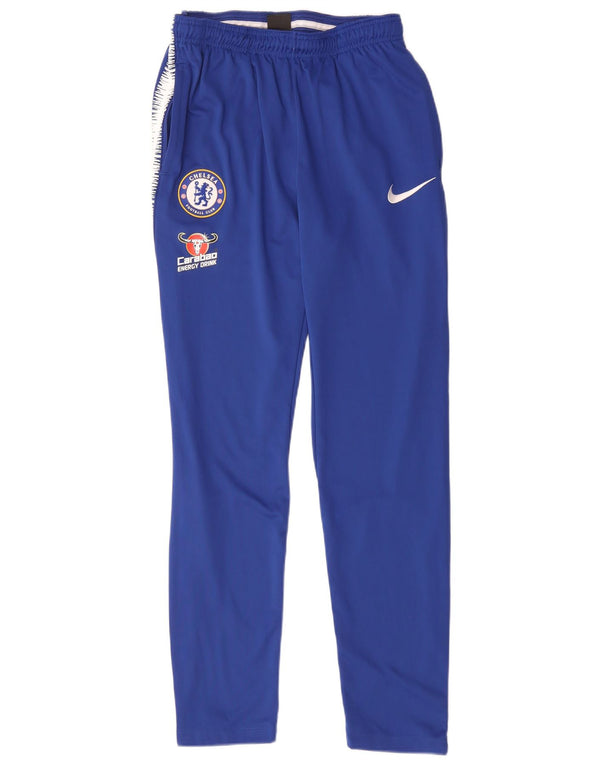Nike Womens Chelsea FC Calça de treino UK 14 Medium Blue Colourblock