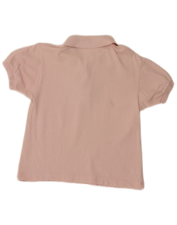 Camisa polo feminina Lacoste tamanho 42 grande rosa