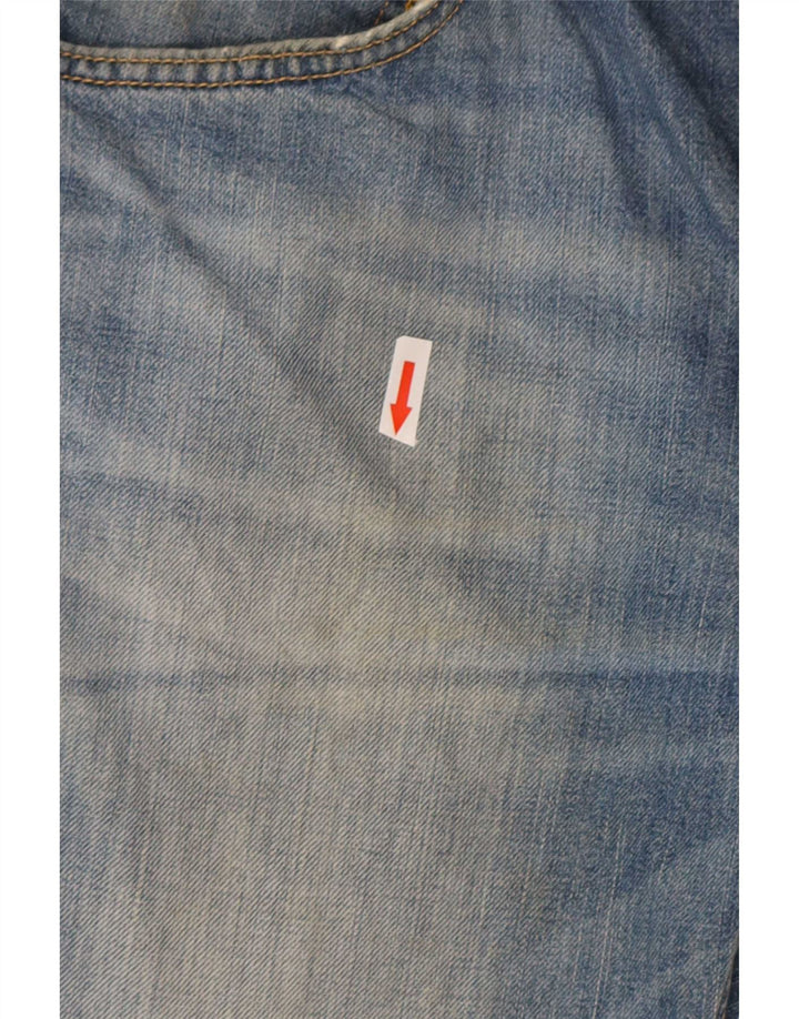 Shorts jeans masculino Lee W31 algodão azul médio
