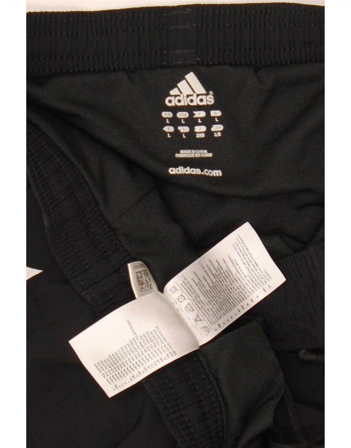Adidas Mens Climalite Sport Shorts Grande Poliéster Preto