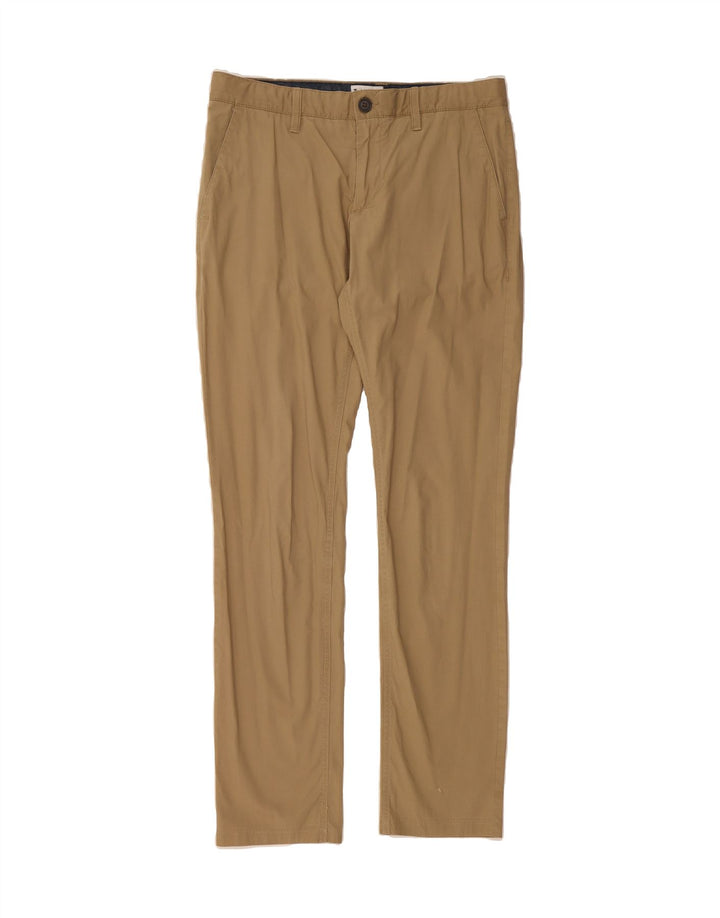 TIMBERLAND Mens Slim Chino Trousers W32 L32 Beige Cotton Vintage Timberland and Second-Hand Timberland from Messina Hembry 