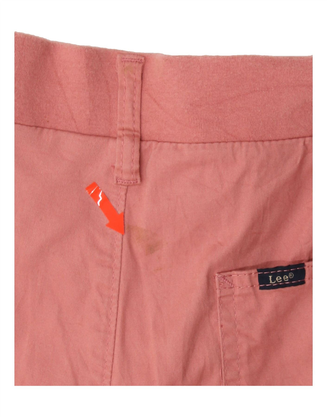 LEE Womens Chino Shorts US 20 3XL W40  Pink Cotton Vintage Lee and Second-Hand Lee from Messina Hembry 