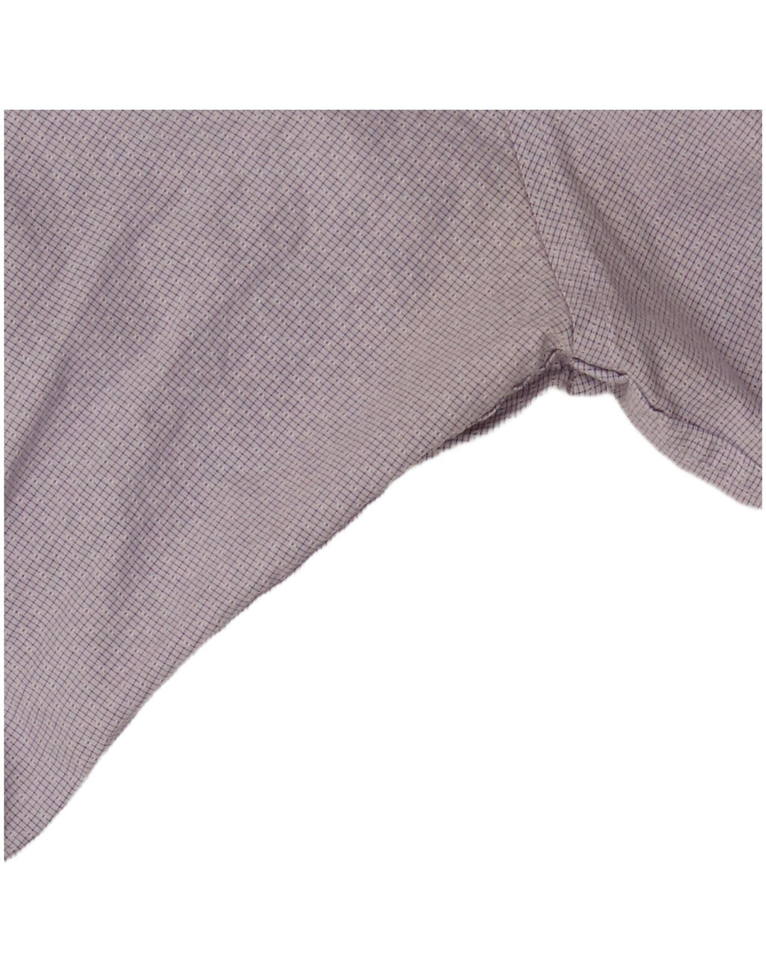 Camisa masculina CALVIN KLEIN Slim Fit tamanho 16 1/2 grande algodão xadrez roxo