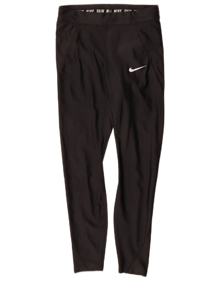 Leggings Nike Dri Fit Feminino UK 8 Pequeno Poliéster Preto