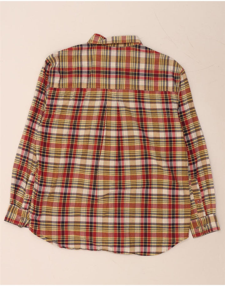 Camisa masculina de flanela WRANGLER grande algodão xadrez multicolorido