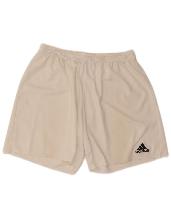 Adidas Masculino Climalite Sport Shorts XL Branco Poliéster